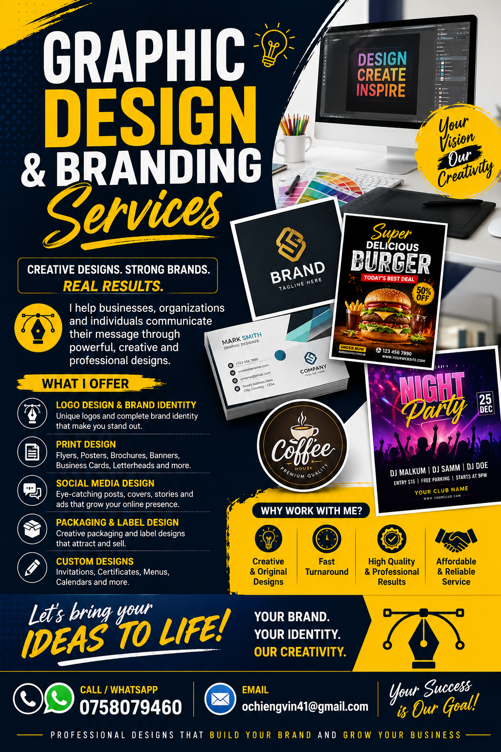 Graphic Design & Branding Services