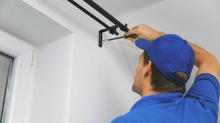 Curtain Rod Installation