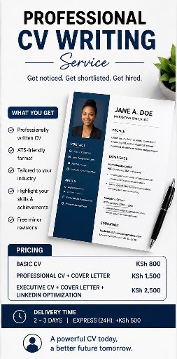 Professional CV writing