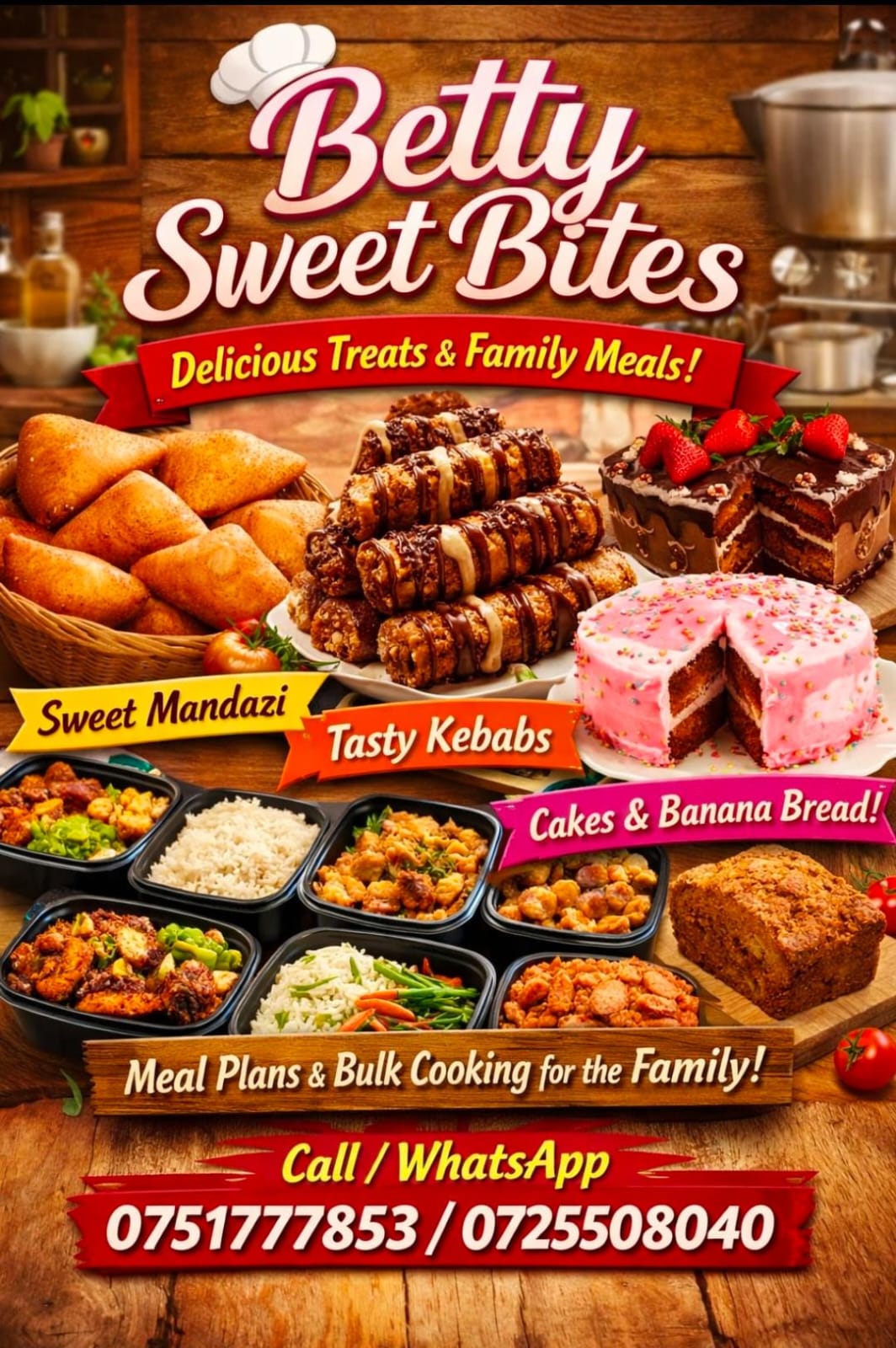 Bettie sweet bites and cleaning services 