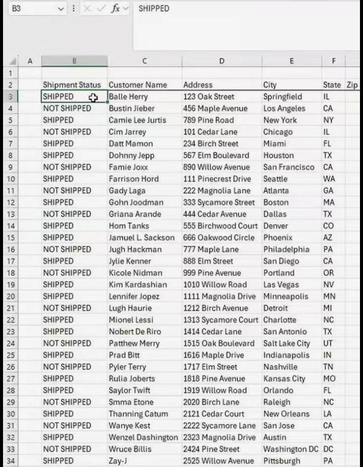 Data entry